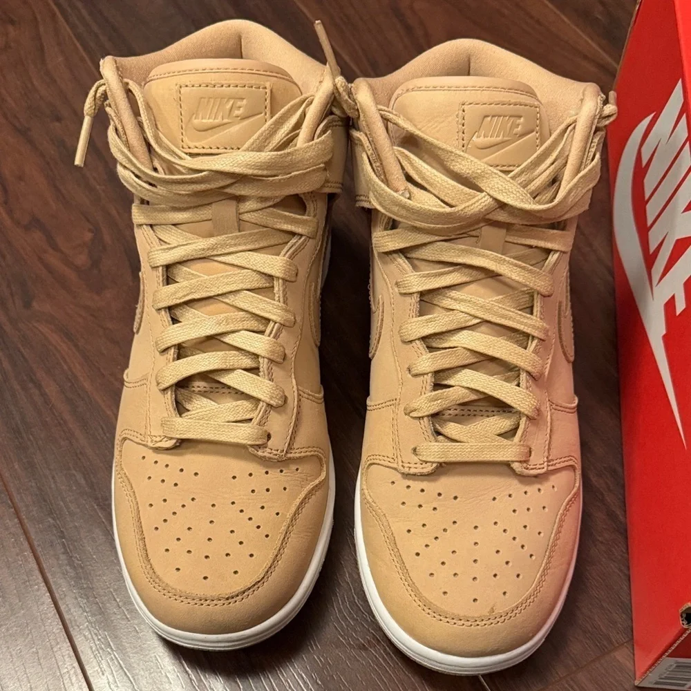Nike Dunk High Premium Vachetta Tan